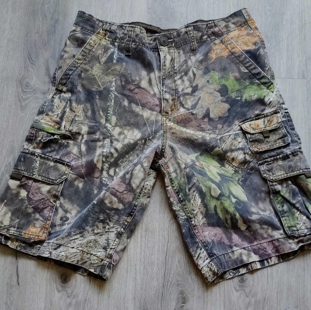 Mens Camo Cargo Short
